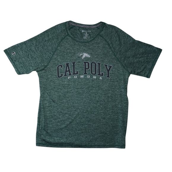 Cal Poly Pomona Broncos Green Holloway Dry-Excel Performance T-Shirt Men’s L - Picture 1 of 5